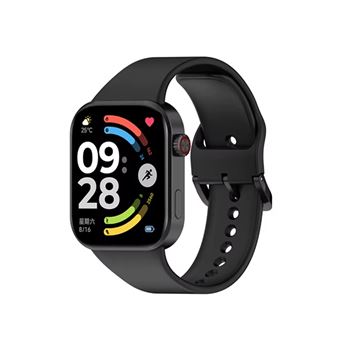 Bracelete Silicone com Fivela GIFT4ME para Xiaomi Redmi Watch 6 | Preto - 1