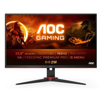 Monitor Gaming AOC 24G2SAE/BK | FHD | 1 ms | 165 Hz | 23.8" | F - 1