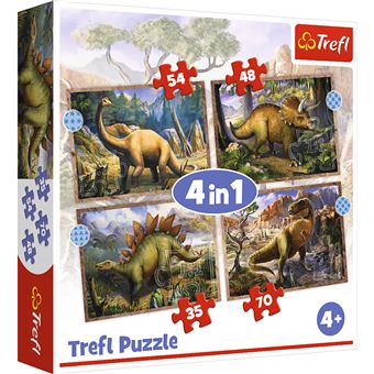 Puzzle Trefl Dinossauro 34383 - 1