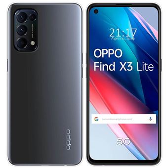 Capa Tumundosmartphone Transparente De Silicone Gel TPU Para Oppo Find X3 Lite 5G - 1