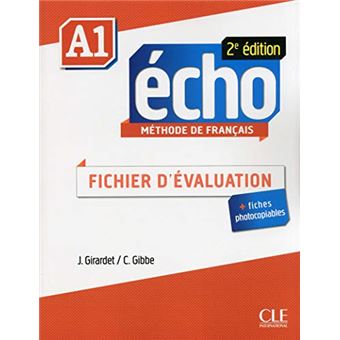 Echo A1 - Fichier Devaluation - 2E Edition - 1