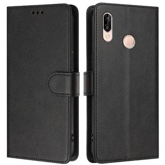 Capa Clássica Flip ZURSANA para Huawei P20 Lite com Bloqueio RFID  | Preto - 1