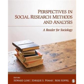 Perspectives in Social Research Methods and Analysis - A Reader for Sociology - Paperback - 2009 - 1