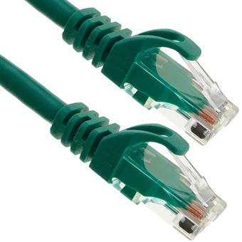 Cabo de Rede BeMatik Ethernet LAN UTP RJ45 Cat.6A 1 m Verde - 1