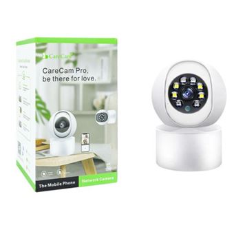 Câmara de Vigilância Inteligente com Sensor de Movimento CARECAM Y610 | Full HD - Branco - 1