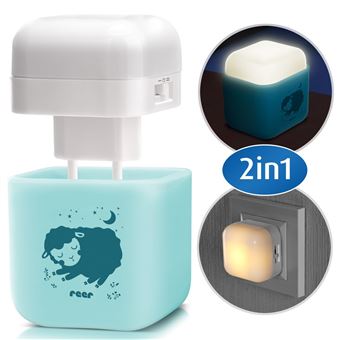 Luz de Presença para Bebé reer 2in1 SleepLight | Azul - 1
