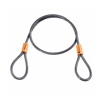 Kryptonite KryptoFlex 525 Cadeado de cabo Laranja, Inox 76 cm - 1