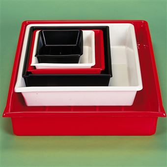 Kit Câmara Kaiser Fototechnik Lab Trays 24x30 | Vermelho - 1