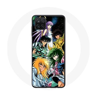 Capa Maniacase para Samsung Galaxy A12 Les Cavaloiers Du Zodíaco Anime Culte Saint Seiya Anime Manga - 1