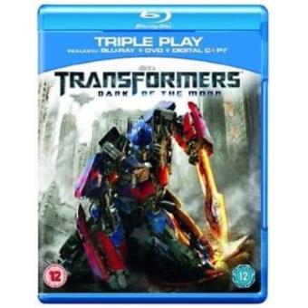 -Transformers 3: Dark Of The Moon Blu Ray Triple Play - 1