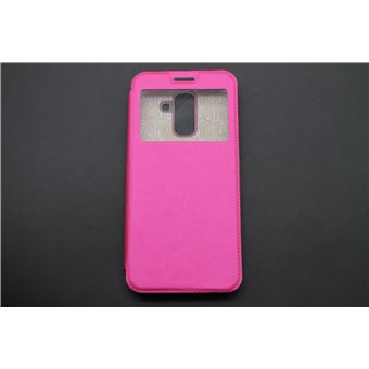 Capa skyhe para Samsung Galaxy A6 2018 Plus Flip Cover Gandy Rosa - 1