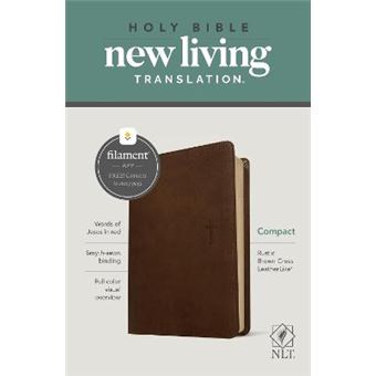 Nlt Compact Bible, Filament Enabled Edition, Rustic Brown - 1