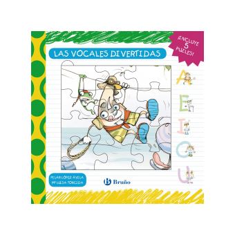Las Vocales Divertidas - Libro Puzle - 1