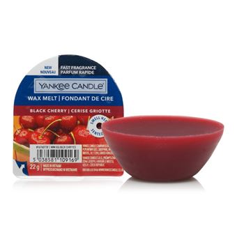 Vela yankee candle black cherry redondo cereja vermelho 1 unidade(s) - 1