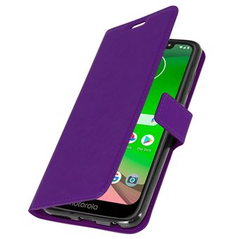 Capa Flip Avizar para Motorola Moto G7 / G7 Plus Carteira Violeta - 1