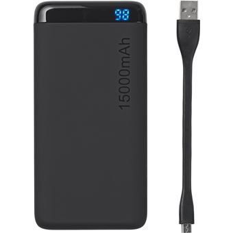Power Bank eSTUFF Powerbank 15.000 mAh 15000 mAh Preto