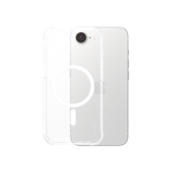 Capa para Telemóvel PanzerGlass CARE™ by PanzerGlass® Samba Case Transparent w. White Qi Compatible iPhone 17e | 16e | Transparente - 1