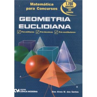 Matematica Para Concursos - Geometria Euclidiana - Com Mais De 1700 Qu - 1