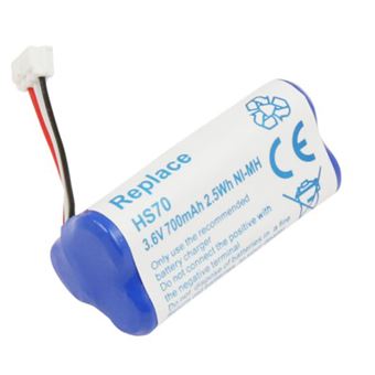 Bateria Avizar para Máquina de Cortar Cabelo Wella Xpert HS70 | 3,6V 700mAh 2,5Wh NiMH | Azul - 1