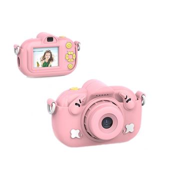 Câmara Compacta Digital SZSMART DC501 | 2,0 " | 1080P | HD | IPS Display | Rosa - 1