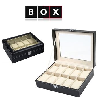Caixa de Arrumação para 10 Relógios Box PD33 - 1