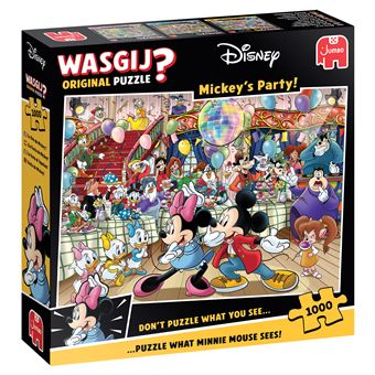 Puzzle Jumbo Wasgij No License Original Disney - Festa do Mickey! (1000 peças) | 1000 Peças - 1