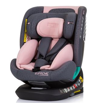 Cadeira auto I-Size Isofix Chipolino Supreme | 40-150cm | Flamingo - 1