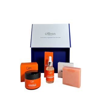 Conjunto de Cuidados de Manhã Dr H | com Vitamina C | rápida absorção | 100g+30ml+60ml - 1