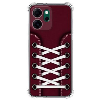 Capa Tumundosmartphone de Silicone à Prova de Choque para Oppo Reno 14 FS / 14FS 5G | design de tênis 17 desenhos - 1