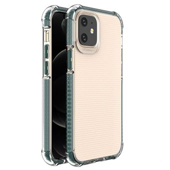 Capa Antichoque Lmobile Iphone 12 Mini Verde Escuro - 1