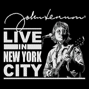 Emblema Rock Off John Lennon | Live In New York| Patch - 1