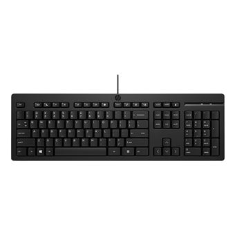 Teclado com Fios HP Teclado com fios 125 | Preto - 1