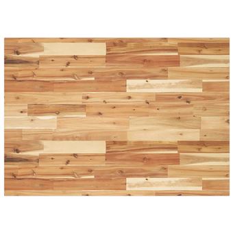 Tampo de secretária vidaXL | 80x70x2 cm | acácia maciça acabamento a óleo - 1