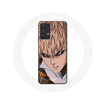 Capa Maniacase para Samsung Galaxy A32 5G do Manga com Genos e Sonic de One Punch Man, Pôster - 1