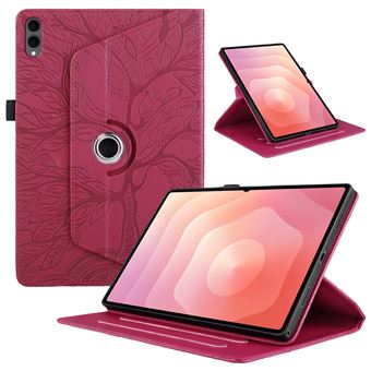 Capa ZURSANA para Samsung Galaxy Tab S11 Ultra 2025 14,6 " SM-X936B/SM-X930 | Pele PU | Suporte Giratório 360 Graus | Vermelho - 1