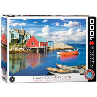 Puzzle Eurographics Peggy's Cove, Nova Scotia - | 1000 Peças - 1
