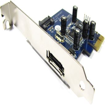 Adaptador PCI-Express BeMatik eSATA 1 E Sil3132 - 1
