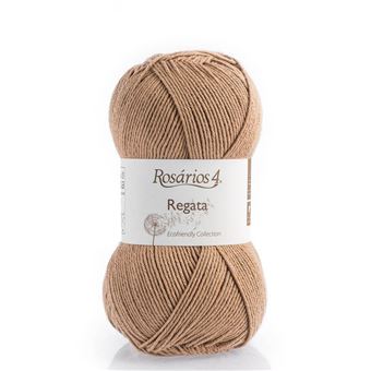 Fio de Lã Rosarios 4 Regata | 100G | Bege Escuro 16 - 1