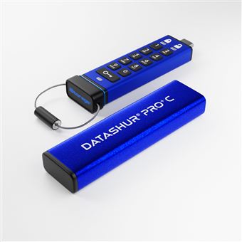 Unidade de Memória Usb iStorage datAshur PRO+C | Azul - 1