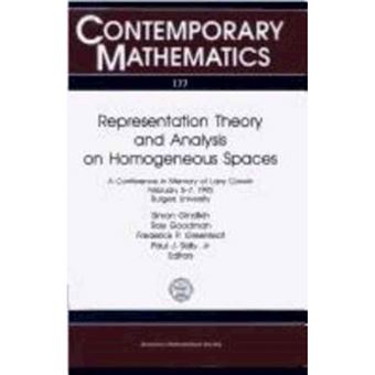Representation Theory and Analysis on Homogeneous Spaces - Paperback - 1994 - 1