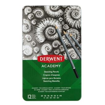 Lápis de Carvão Derwent Academy - 1