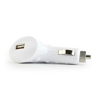 Carregador de Dispositivos Móveis Gembird MP3A-UC-CAR1 | Branco - 1
