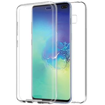 Capa Livro COOL em Silicone para 3D Samsung G975 Galaxy S10 Plus Transparente Frontal + Traseira - 1