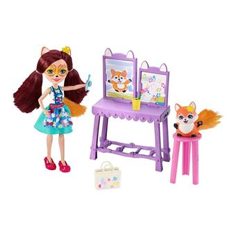 Enchantimals Let's Paint Felicity Fox - Mattel - 1