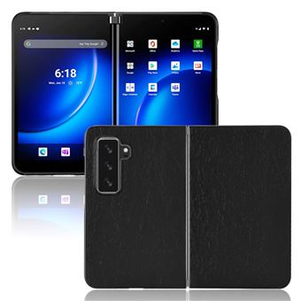 Capa e TPU + PU preto Magunivers para Microsoft Surface Duo 2 - 1