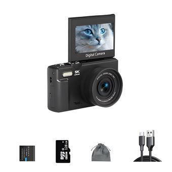 Câmara Digital SZSMART WD08 | Leve e Portátil | 32GB | Preto - 1