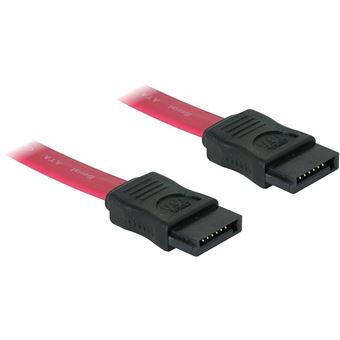 Cabo Sata DeLOCK SATA Cable - 0.5m | Vermelho - 1