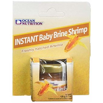 Alimento para Peixes OCEAN NUTRITION Instant baby Brine Shrimp (20g) - 1