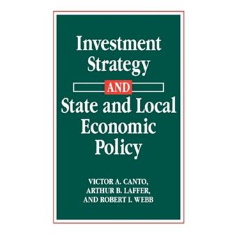 Investment Strategy and State and Local Economic Policy - Hardback - 1992 - 1