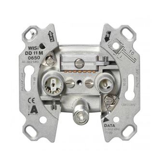 Tomada Wisi DD 11 M 0650 | Cinzento - 1